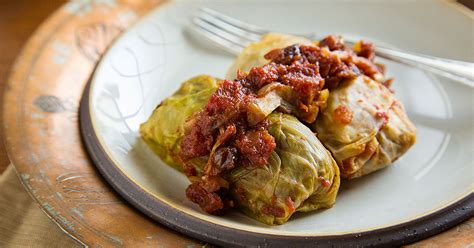 These vegan cabbage rolls are filled with a savory, smoky combination of quinoa and lentils, then baked up in tomato sauce till piping quinoa & lentil stuffed vegan cabbage rolls