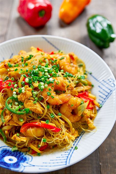 Jun 06, 2018, a firm takeout favourite! singapore noodles with shrimp recipe
