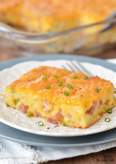 ham egg and cheese breakfast casserole