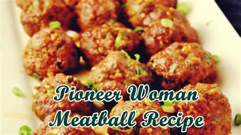 Ree drummond's hot and cheesy baked meatballs | the pioneer woman | food network pioneer woman meatballs