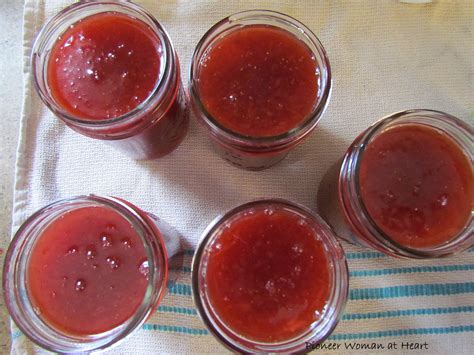 strawberry rhubarb freezer jam pioneer woman