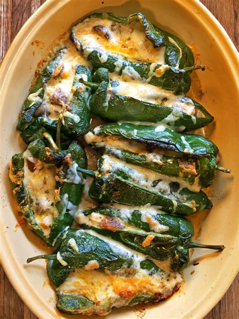 low carb chili relleno