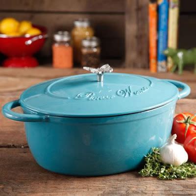 pioneer woman turquoise pots and pans