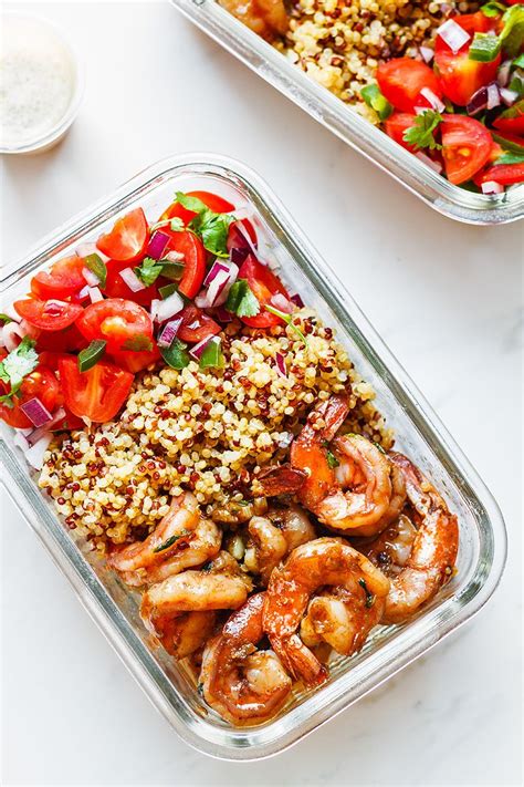 healthy shrimp taco bowl