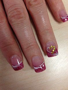 These embellishments are usually added to polished nails for interest and effect 15 cute & romantic pink valentine's day nail art ideas
