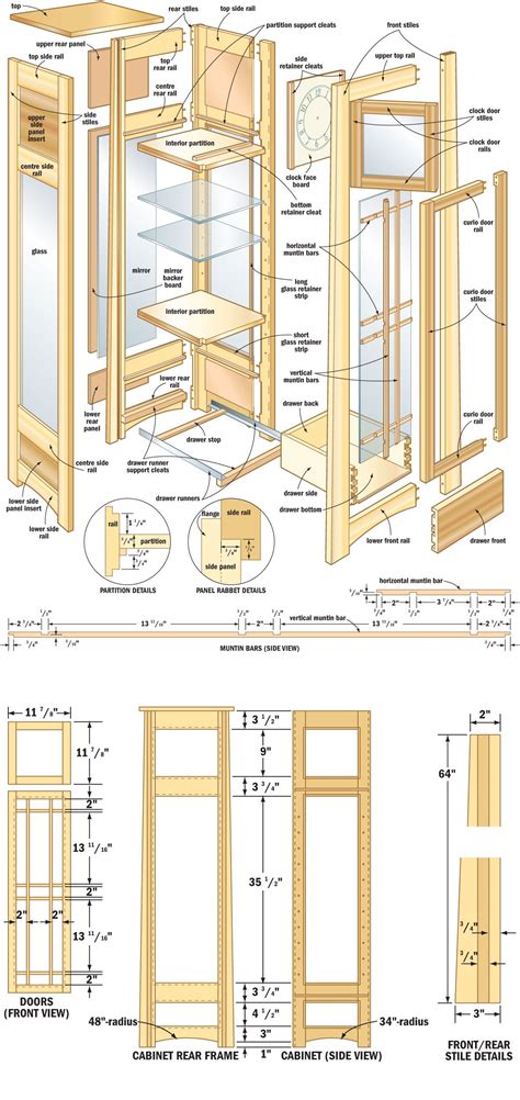 With a few sheets of plywood we were able to make something that we … woodworking plans buffet