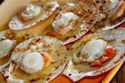Baked Scallops Recipe Panlasang Pinoy - How to Prepare Tasty Baked Scallops Recipe Panlasang Pinoy