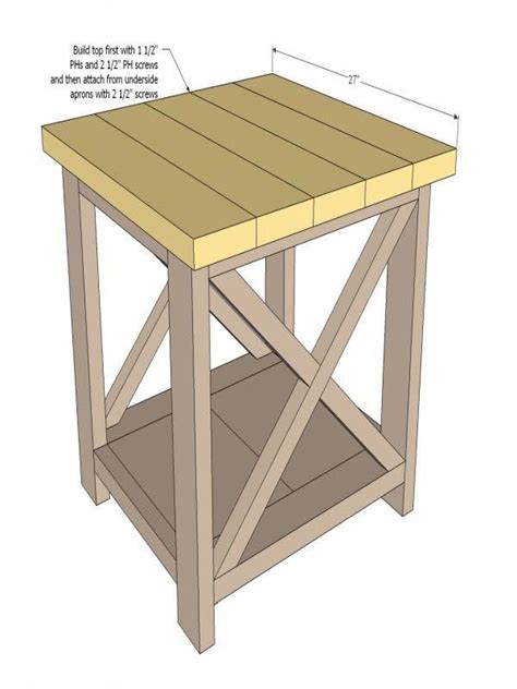 Measure the tops of your bases and make sure they will fit in a 15 1/2″ x 21″ opening corner table woodworking plans