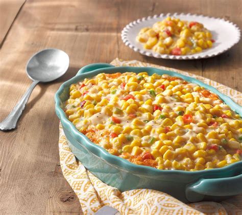Promising — what's not to love about potatoes, cheese, and ham? Country Corn Casserole | Corn casserole, Corn casserole