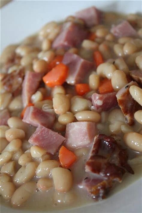 white bean and ham soup