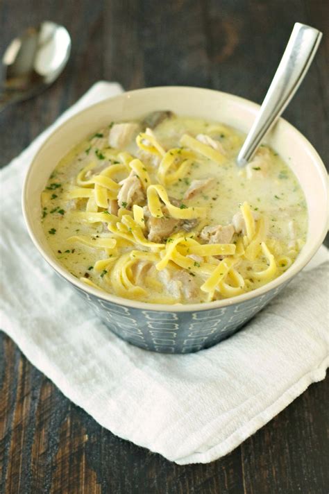 homemade chicken noodle soup recipe with chicken thighs
