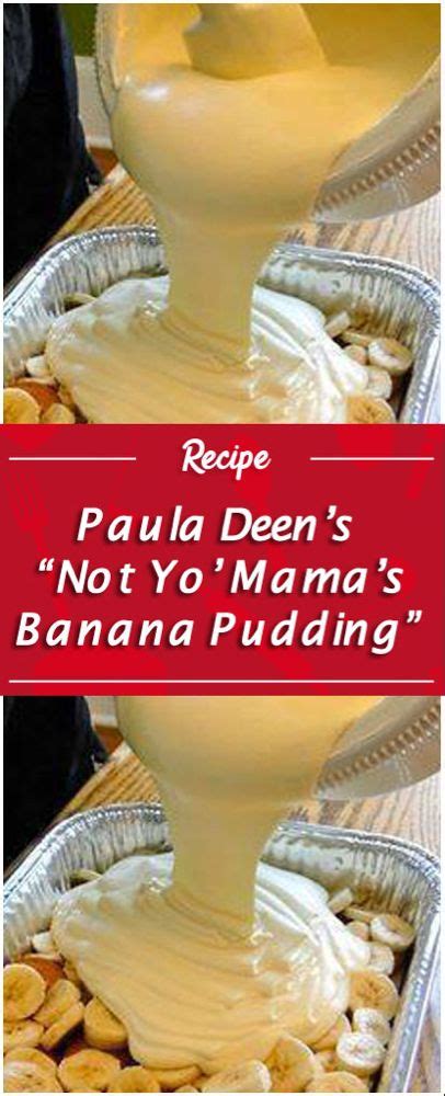southern banana pudding recipe paula deen