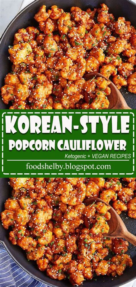korean popcorn cauliflower