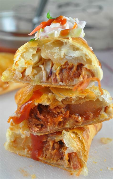 pulled pork puff pastry
