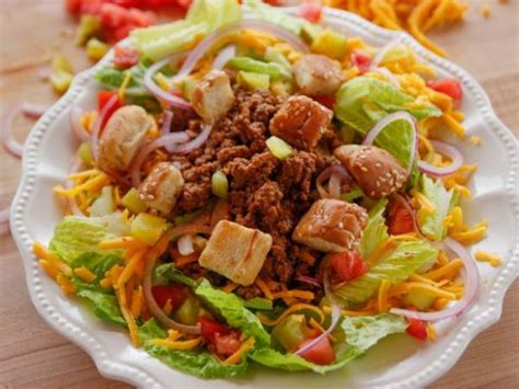 Add to salad and toss to coat cheeseburger salad recipe pioneer woman