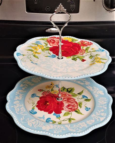 pioneer woman dishes willow pattern