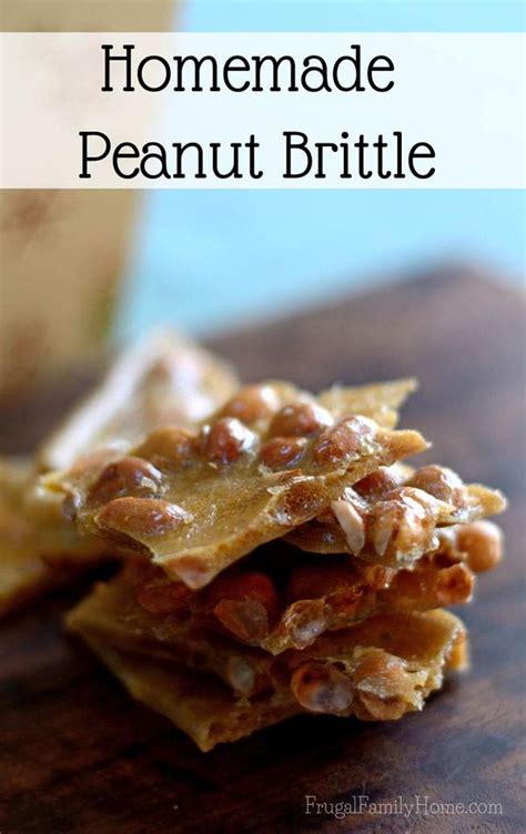 Old Fashioned Peanut Brittle Recipe