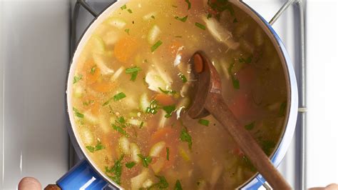 how to make homemade chicken noodle soup with bones