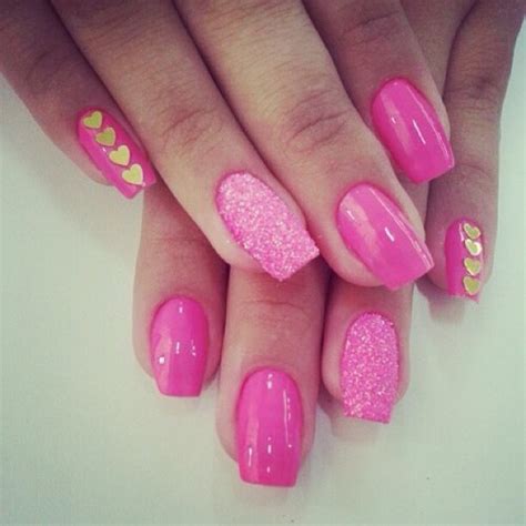 Not into the red and paink nail polish look? romantic pink nail designs that will rock your valentine's day