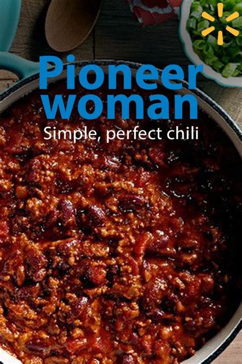 classic chili recipe pioneer woman