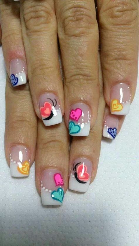 You can use pink, blue, black, white, brown, green, purple, and yellow 50+ love-ly pink valentine's day nail ideas