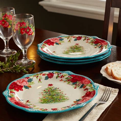 And christmas stockings and plush throws galore pioneer woman red dishes walmart