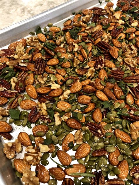Herb Spiced Mixed Nuts Recipe