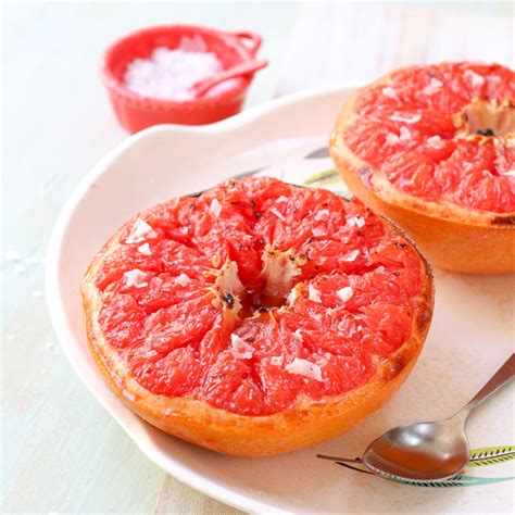 Slip under the broiler about 4 inches from the heat source and broil until the  broiled grapefruit recipe