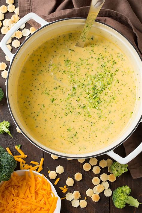 receipr fpr broccoli cheese soup