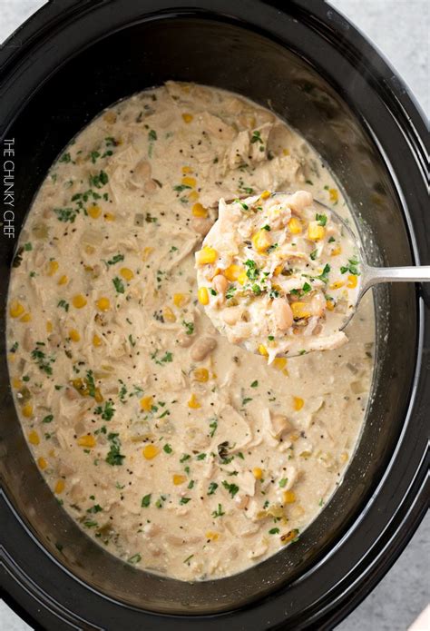 White Chicken Chili Recipe Easy Crock Pot - Get Cooking Ingredients ...