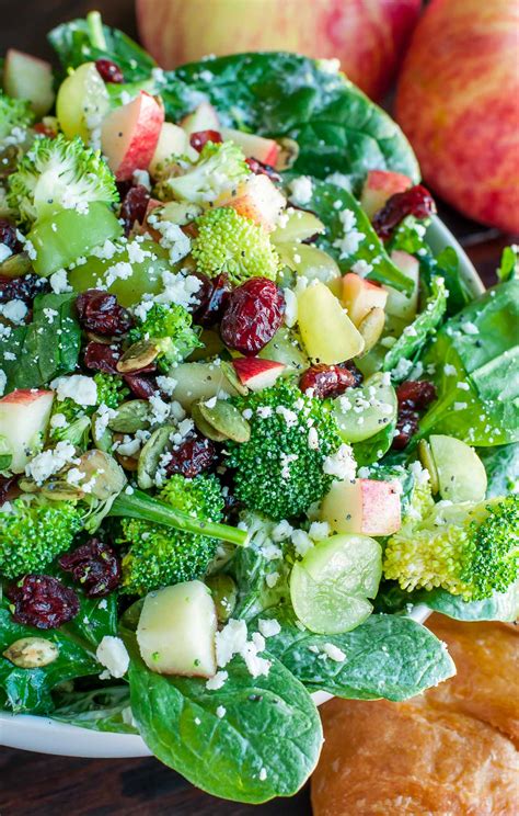 honeycrisp apple and broccoli salad