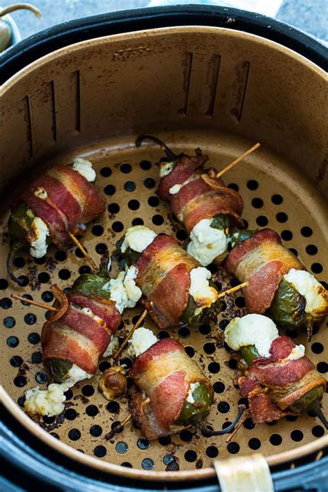 air fryer bacon wrapped figs