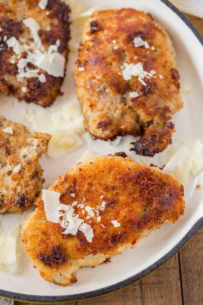 Season both sides of each chop with salt and pepper dorito crusted pork chops 