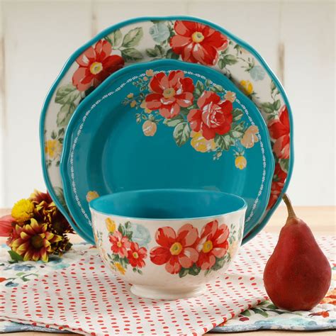 pioneer woman vintage floral bowls