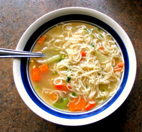 homemade chicken noodle soup no carrots