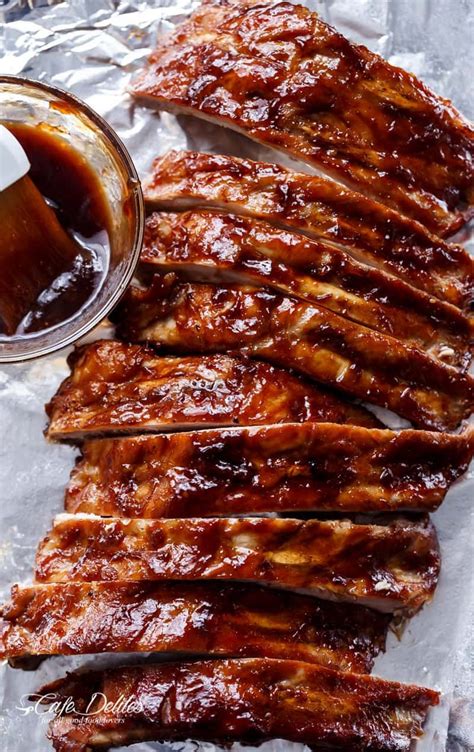 slow cooker apple bbq ribs