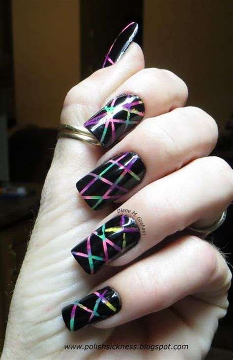 nail art glitter nail