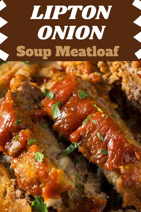 Meatloaf Recipe With Onion Soup Mix