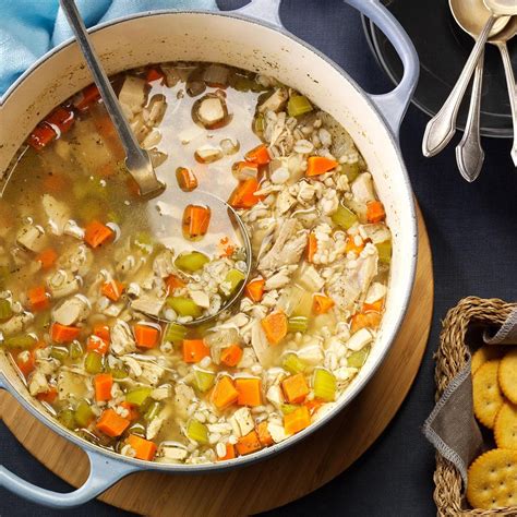 Warm, inviting meals can help you warm up when winter’s chill sets in, according to food and wine slow cooker chicken noodle soup taste of home