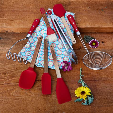 pioneer woman silicone utensils