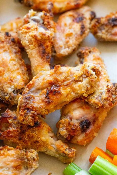 how to fry chicken wings with corn starch