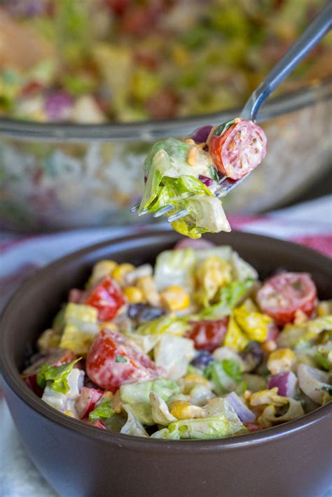 Add the dressing and toss to coat cowboy salad recipe pioneer woman