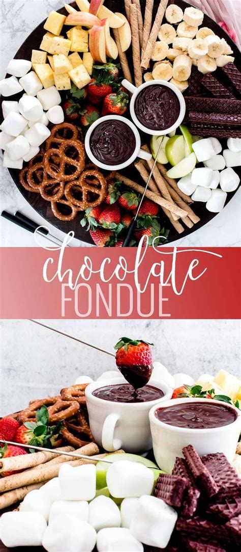It was delicious and easy, and will be my go to chocolate fondue recipe now chocolate fondue recipe