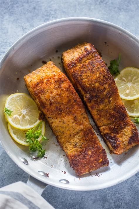 Arrange salmon on the prepared panko crusted salmon recipe