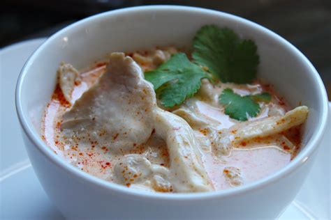 , add in the chicken, mushrooms, ginger, fish sauce best tom kha gai recipe