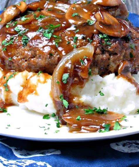 These steaks go wonderful served with a belmont sauce the very best salisbury steak