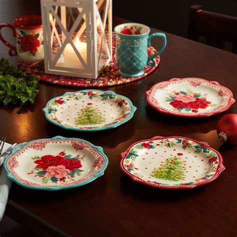 Explore new and retired china, crystal, silver, pioneer woman christmas dinnerware