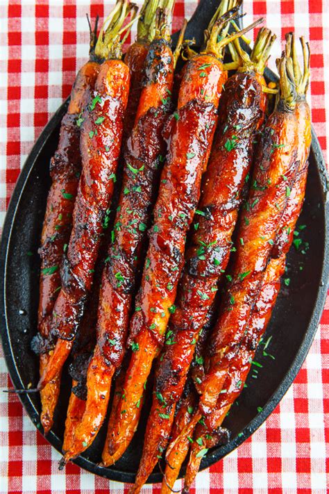 How to prepare roasted glazed carrots