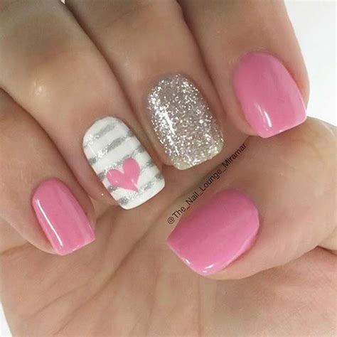 Nail art is not new 22 of the best valentine's day nail design inspirations