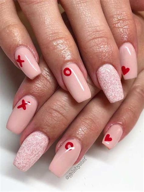 30 cutest valentine's day nail art ideas and designs 25 cute valentine's day nails for 2021
